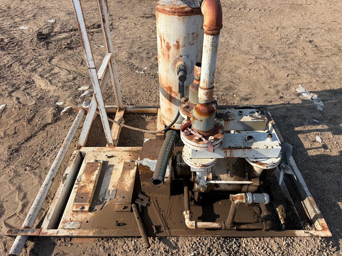Used (4) SKIDDED AIR COMPRESSOR STATIONS INCOMPLETE F/ PARTS