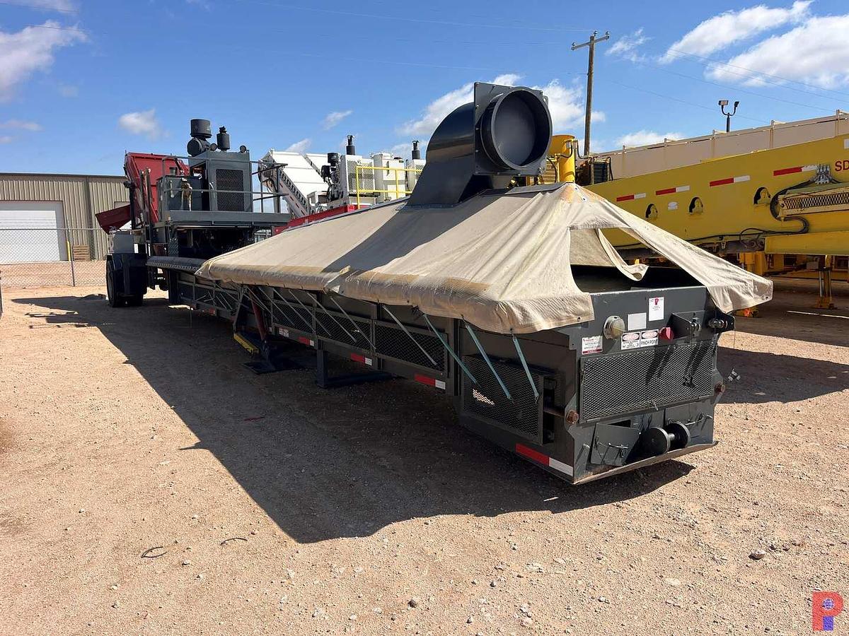 Used CONVEY-ALL UNIBELT 1800 S/A SAND CONVEYOR TRAILER