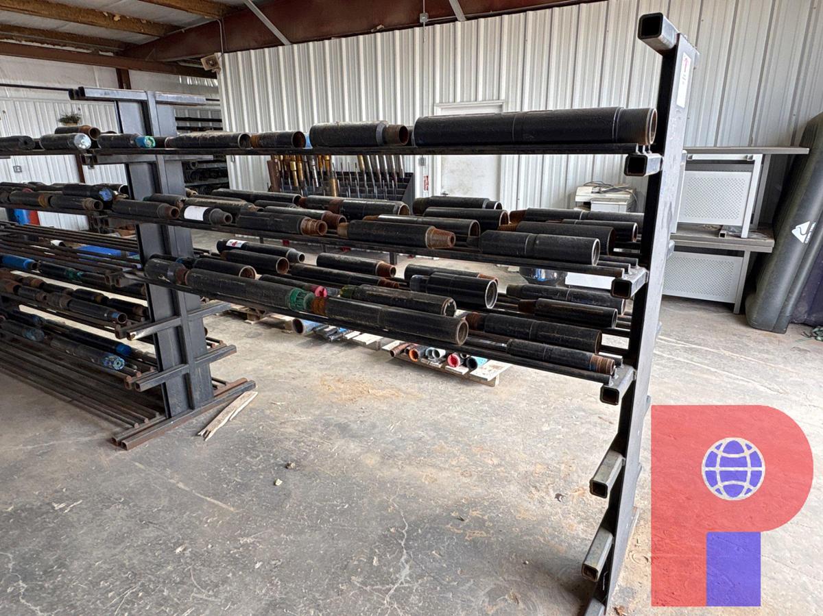 Used 100” X 26” X 74” TOOL RACK