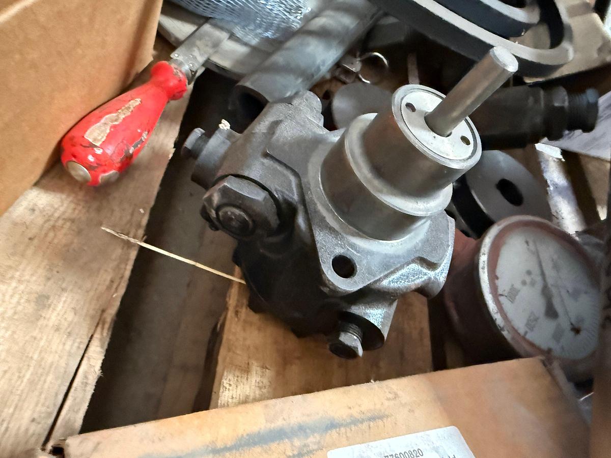 Used 2 PALLETS W/ MISC UNSUED TORO STARTER , POWER STEERING PUMP, BOX OF WELDCRAFT UNUSED PARTS, BOX OF BRGS. & SEALS