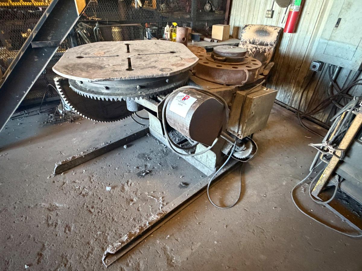 Used 36” RM Barton Welding Turntable / Positioner