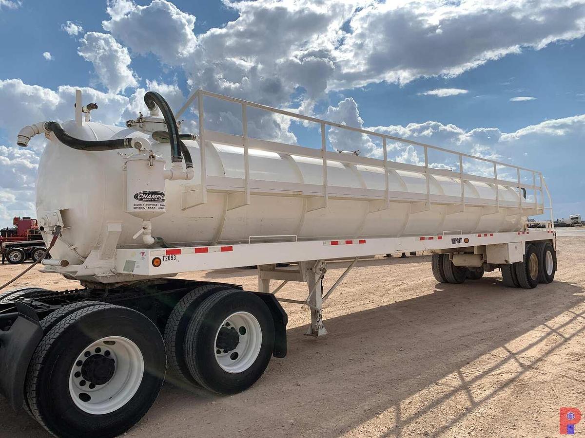 Used 2012 TROXELL 130 BBL T/A VACUUM TRAILER