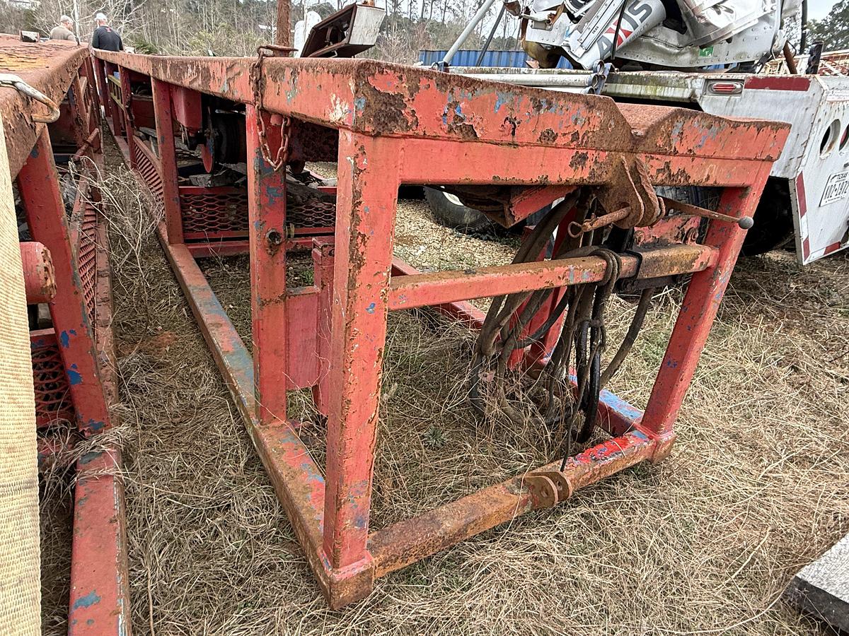 Used 40’ X 48” SKIDDED HYDRAULIC CATWALK