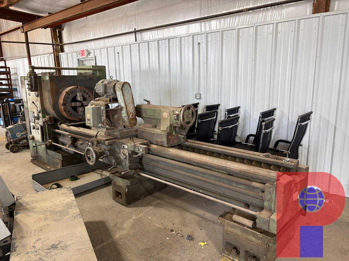 Used KINGSTON HK3000 OIL COUNTRY 30HNL 12-3/4 HOLLOW SPINDLE LATHE/TOOL POST GRINDER