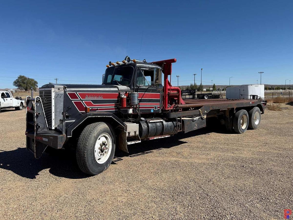 Used AUTOCAR T/A  30 TON GIN POLE WINCH TRUCK