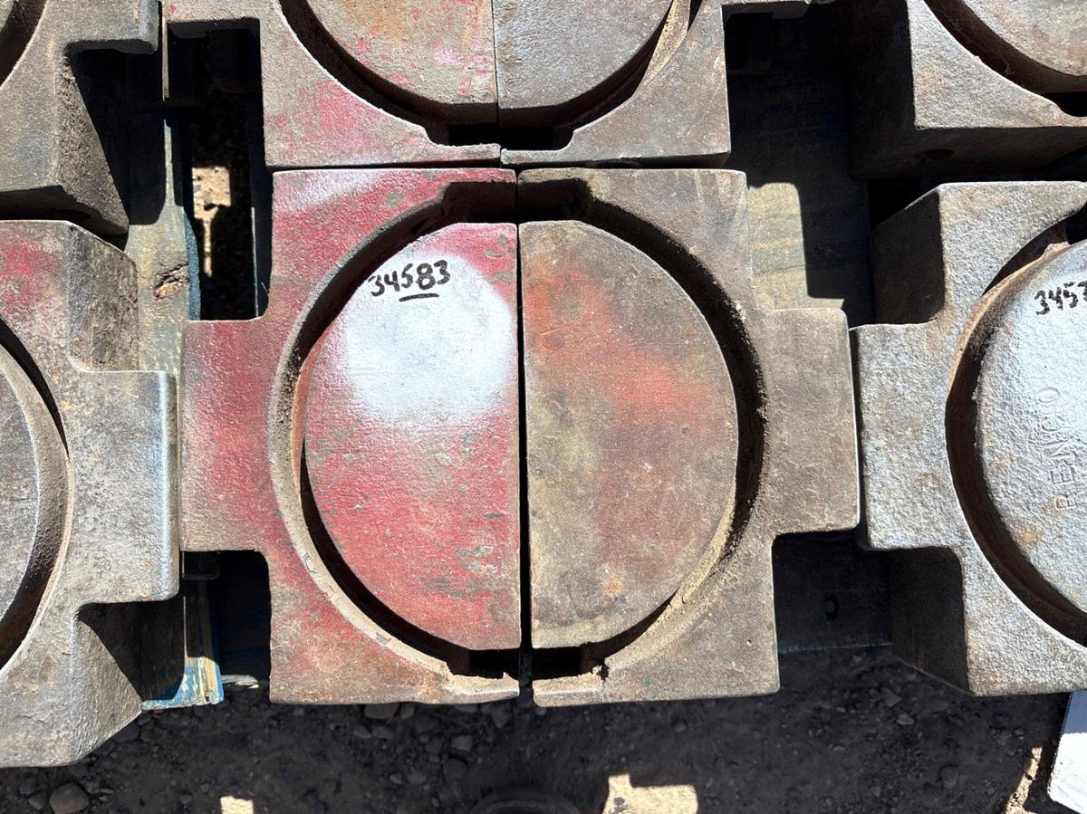 Used SET OF (2) BLIND REEDY BOP RAMS