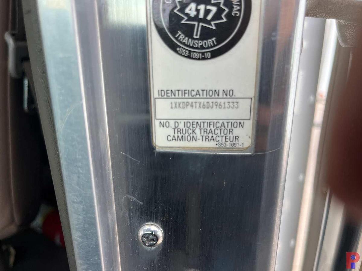 Used 2013 KENWORTH T800 TRI AXLE 36” SLEEPER TRUCK