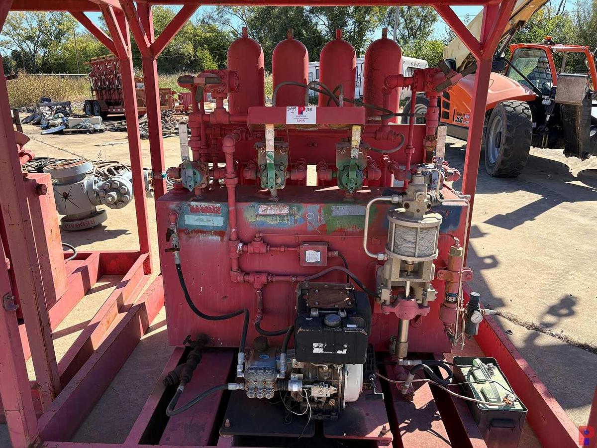 Used 4-STATION CLOSING UNIT SKID