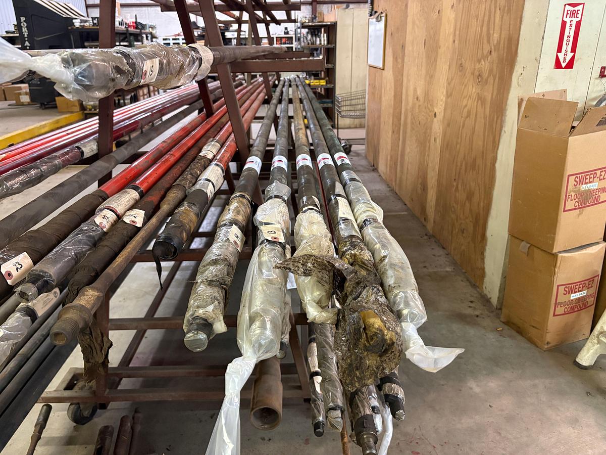 Used 2 x 1-1/4 x 12 x 2 x 1, 60P.A. RING, NICARB BBL, SS TRIM ROD