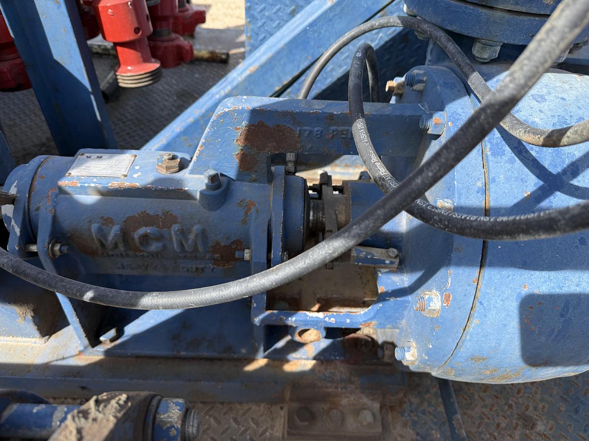 Used 2018 KERR T60 10K WP TRIPLEX WELL SERVICE PUMP P/B CATERPILLAR C18 630-HP, SKIDDED