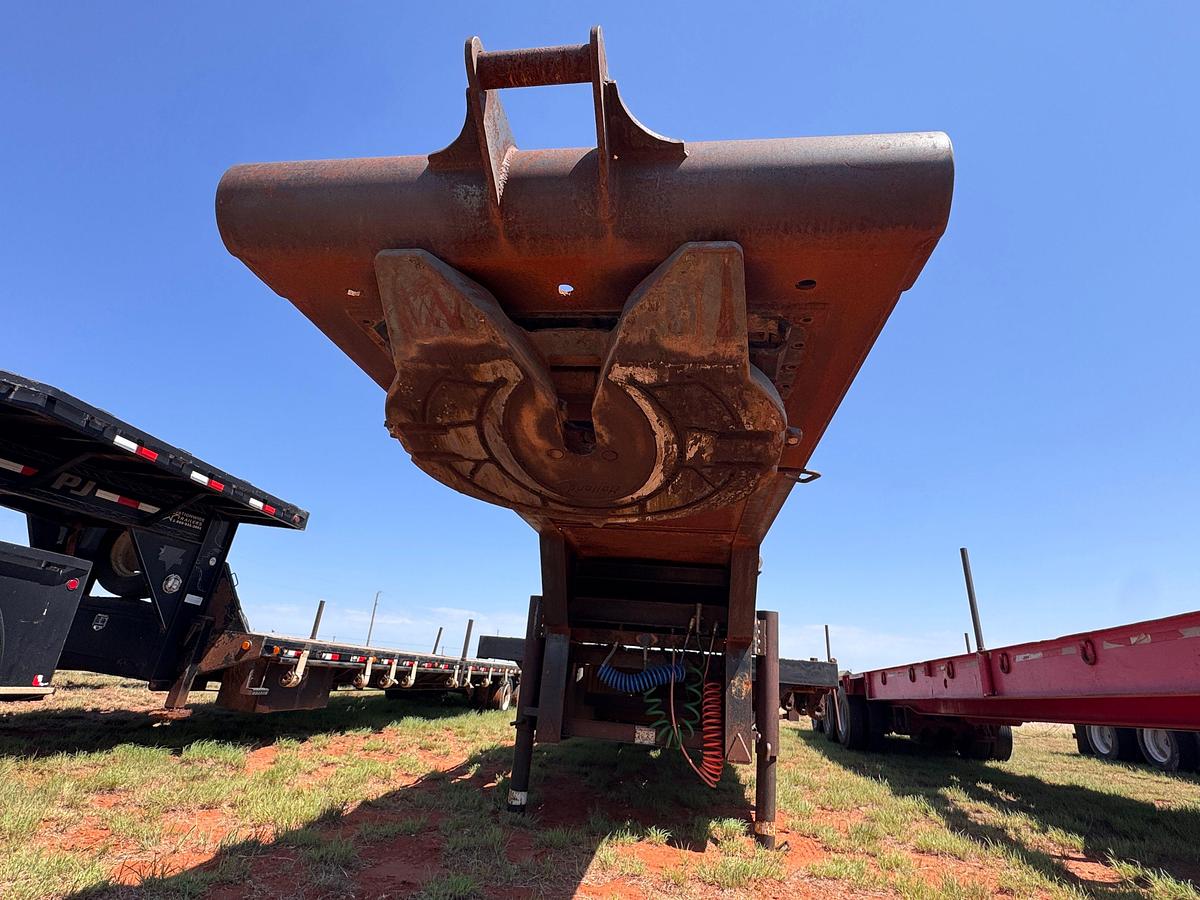 Used 40' OILFIELD STEP DECK TRAILER
