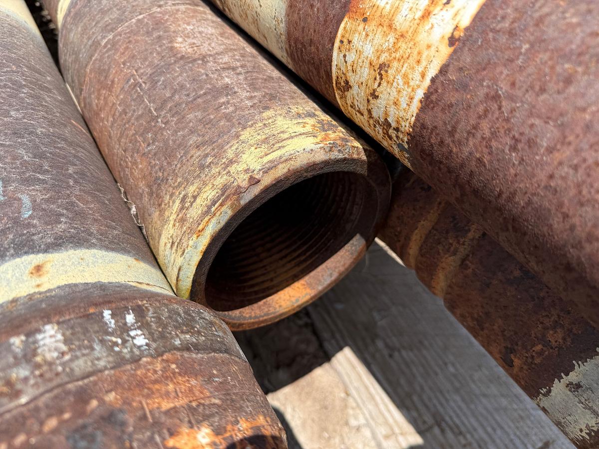 Used (1,612 FT X $) (52 JTS) 5" STRUCTURAL DRILL PIPE