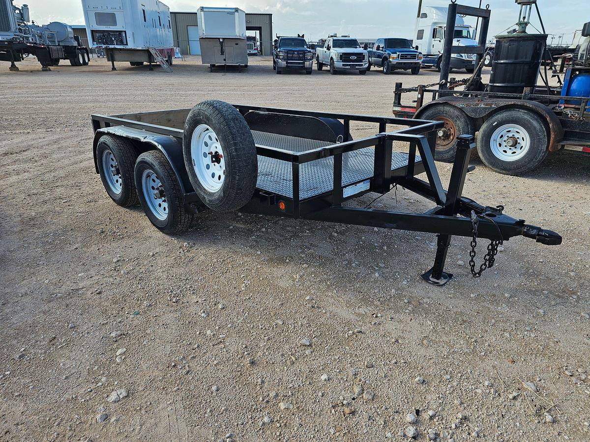 Used 2014 LAMAR TRAILERS 10’ X 5’ T/A BUMPER PULL UTILITY TRAILER