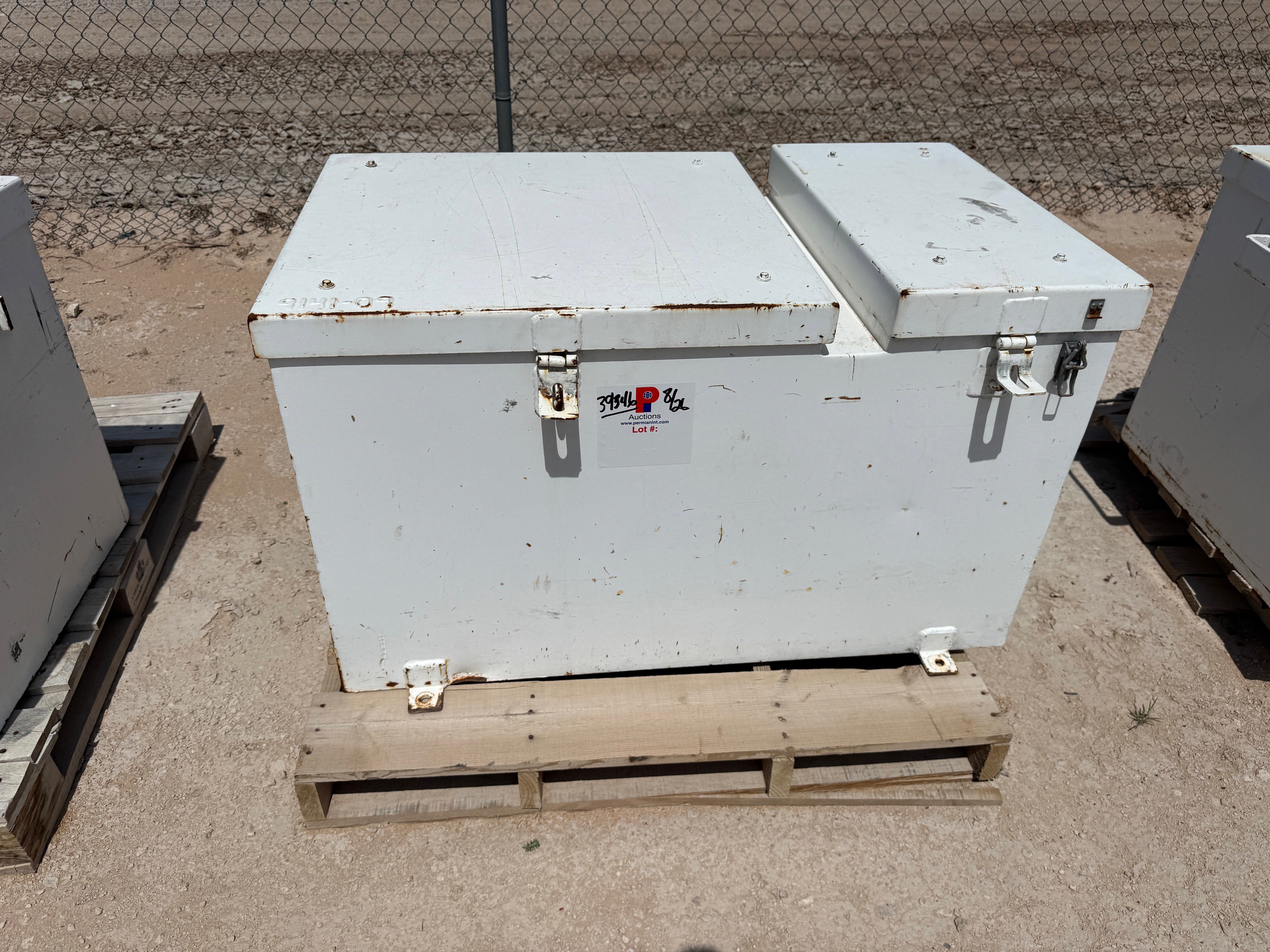Used ARMAG CORP PRE-ENGINEERED 42”x24”x24” EXPLOSIVE STORGE BOX