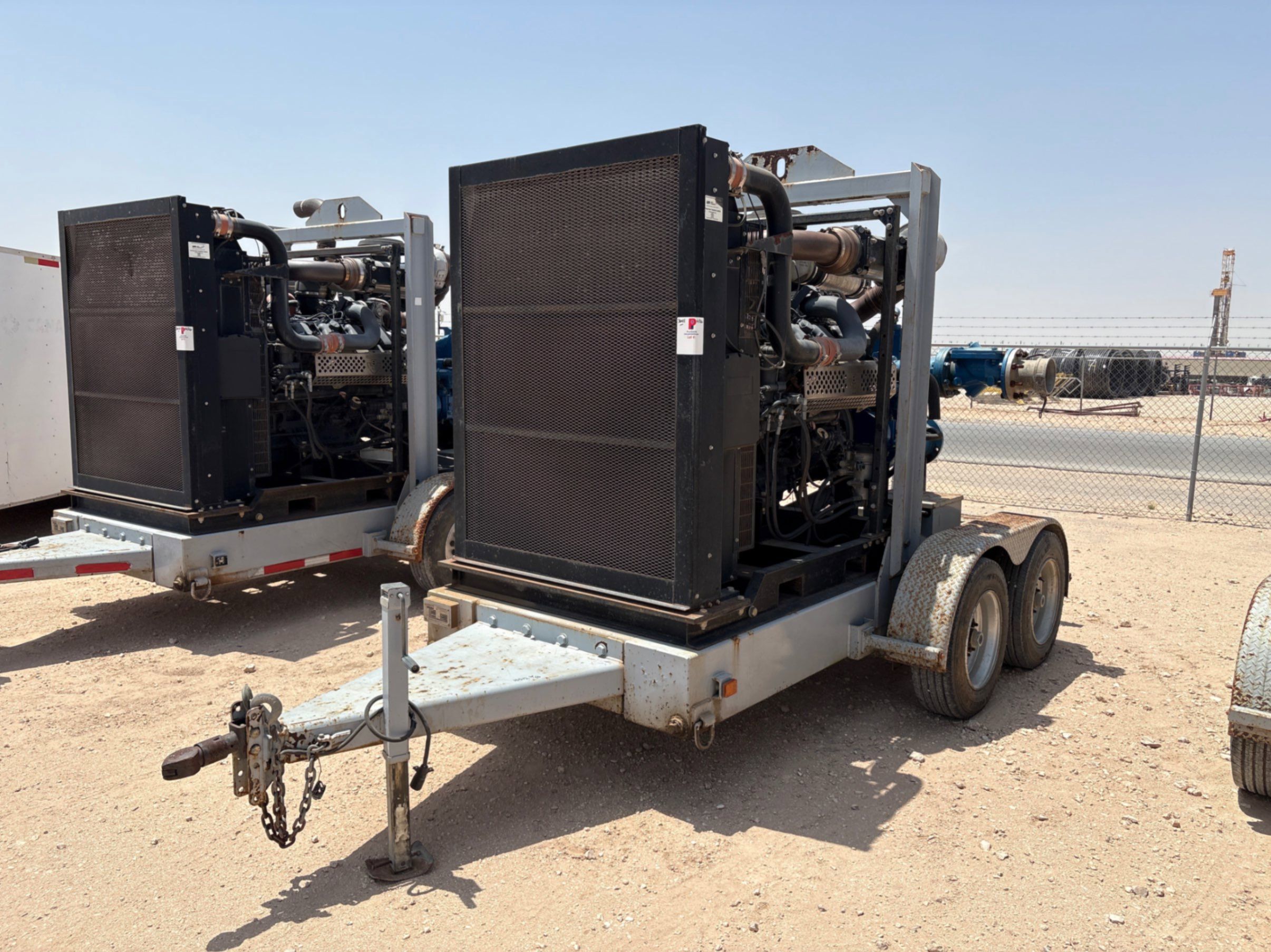 Used 2019 RWN PUMP & FABRICATION  PIONEER 6 X 8 WATER TRANSFER PUMP TRAILER