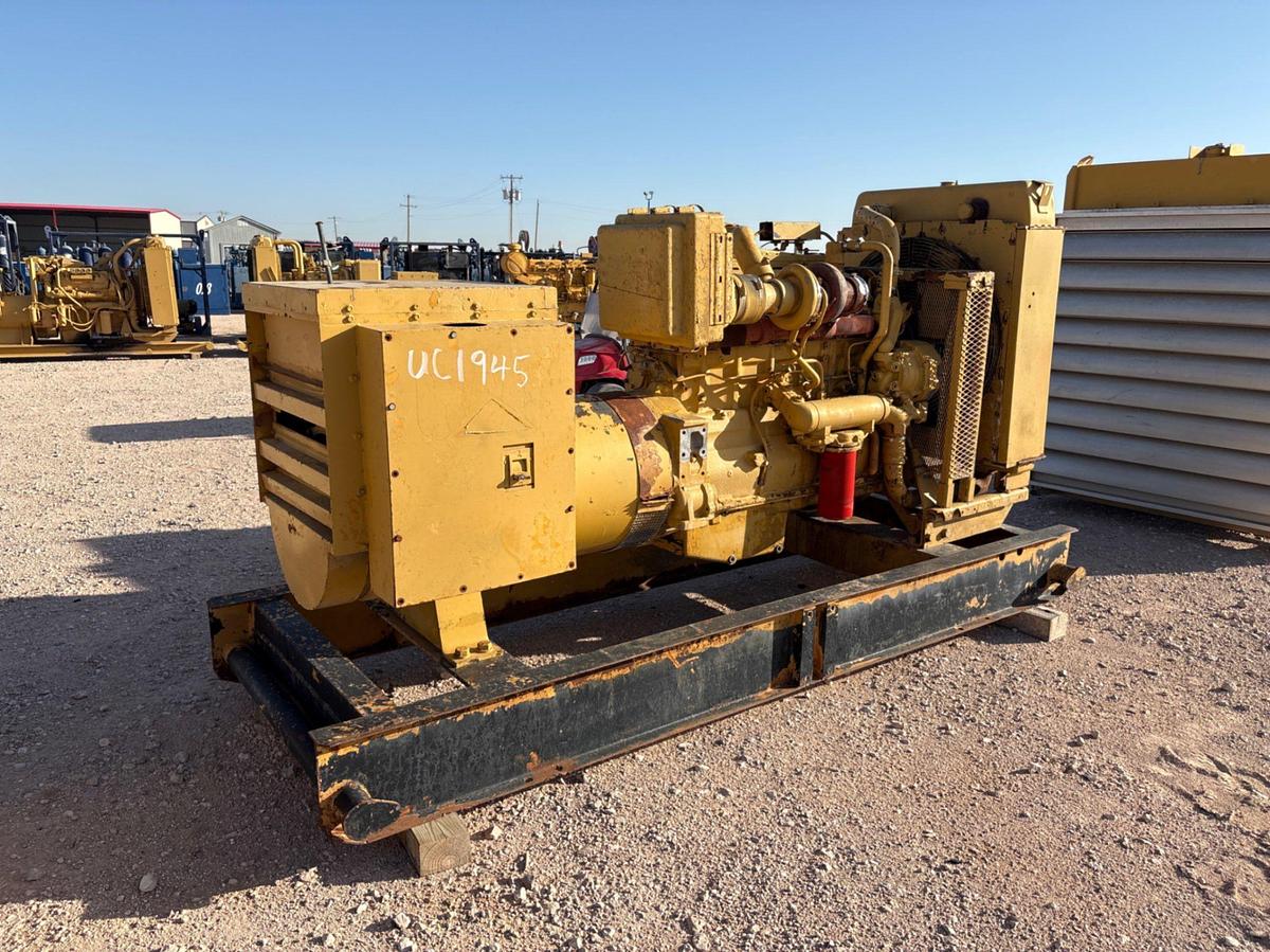 Used CAT D3406 Gen Set Prefix 90U