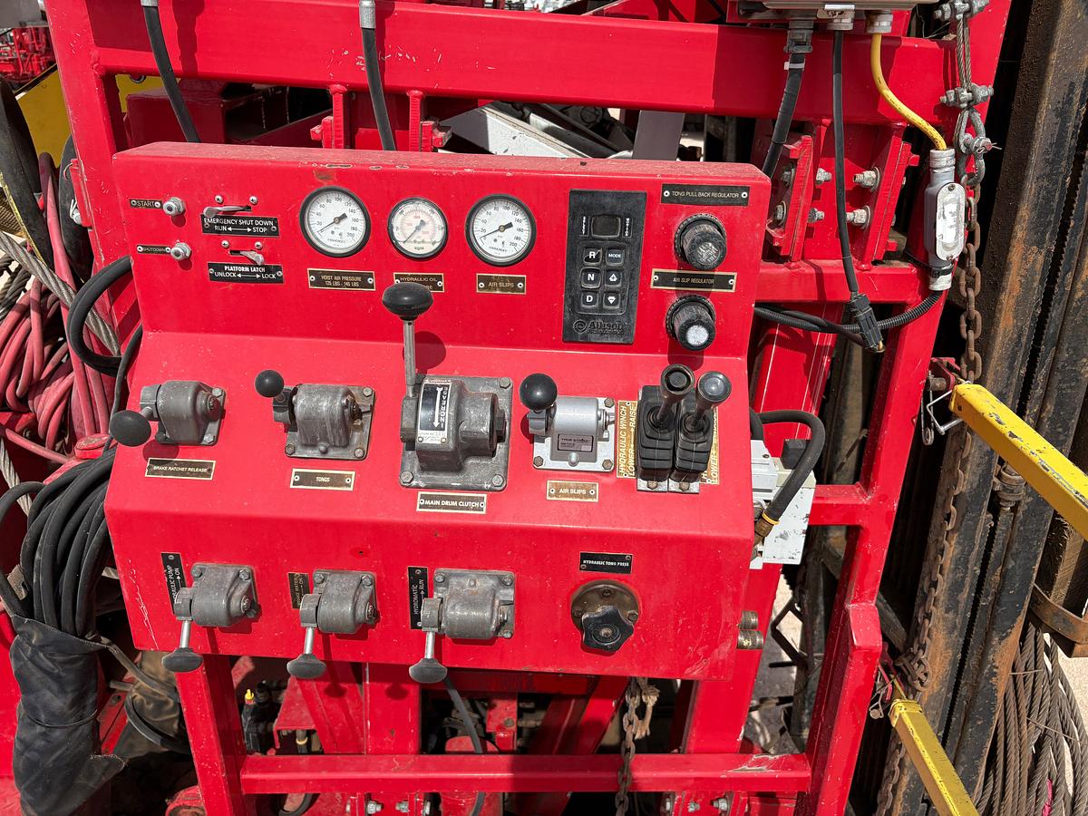 Used 2023 WATSON HOPPER GXHTA 550 SERIES 5-AXLE WELL SERVICE RIG (106'x300k MAST, FULLY TOOLED & CERTIFIED, FIELD READY)
