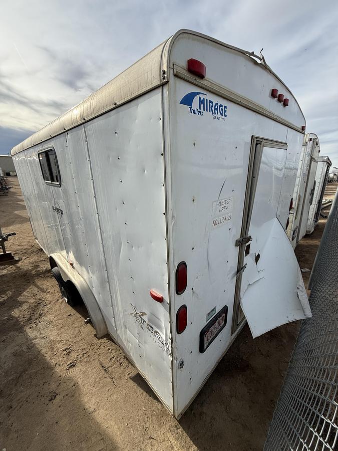 Used 2006 MIRAGE TRAILERS 16’ T/A BUMPER PULL DOGHOUSE TRAILERS