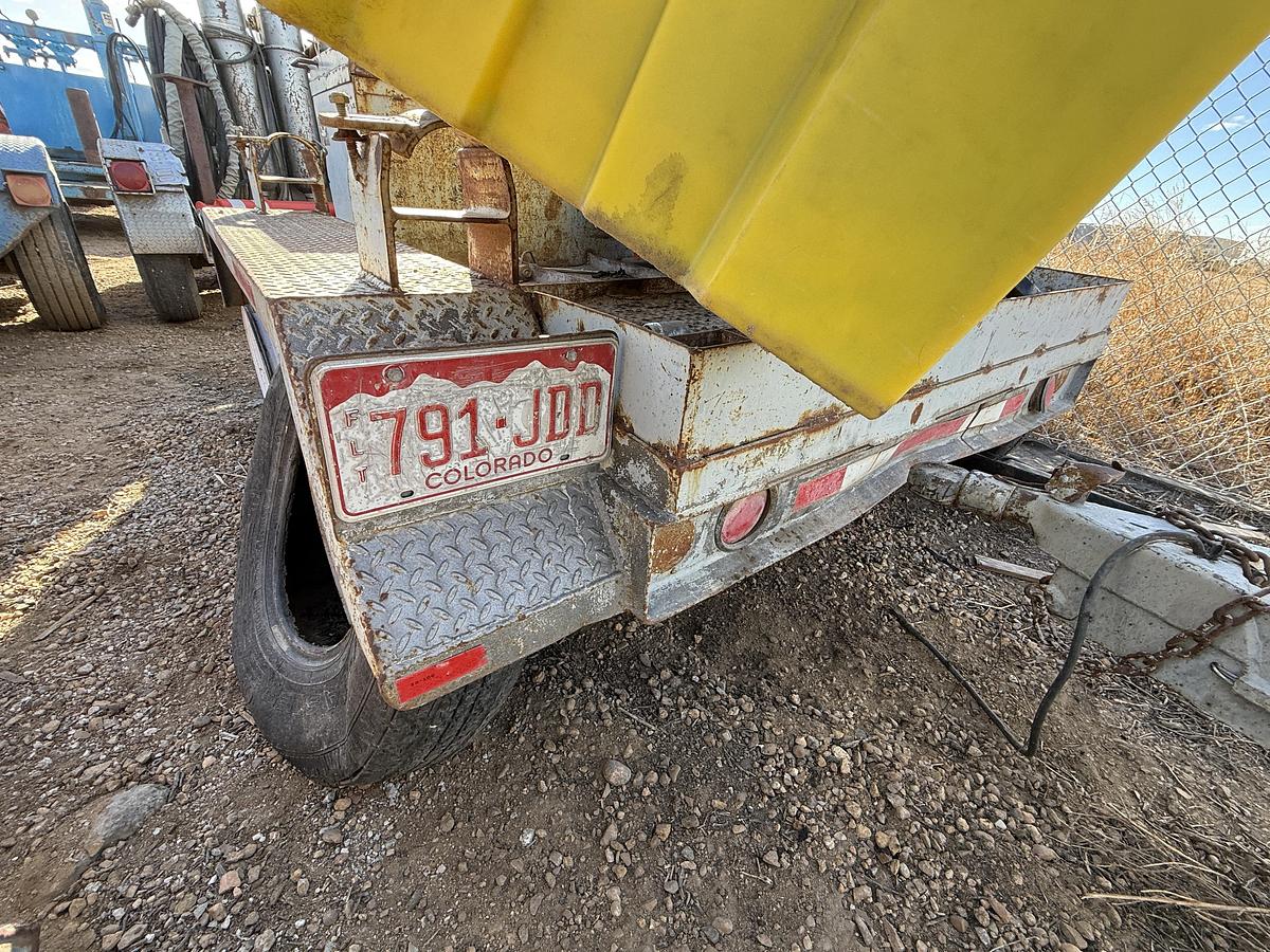 Used 1994 HMDE 8’ T/A BUMPER PULL UTILITY TRAILER