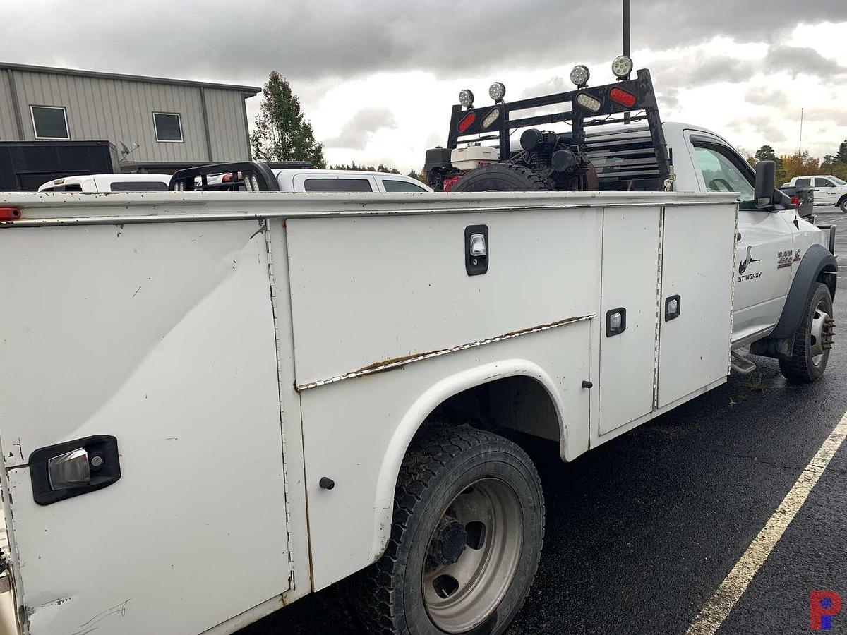 Used 2014 RAM 4500 4X4 SINGLE CAB SERVICE TRUCK (RUNS-INOP)