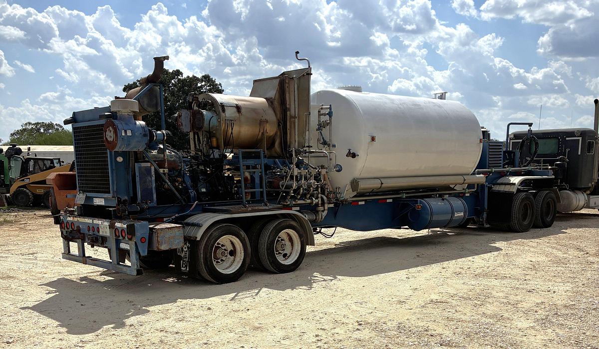 Used 2003 TES T/A DIESEL FIRED NITROGEN PUMP TRAILER