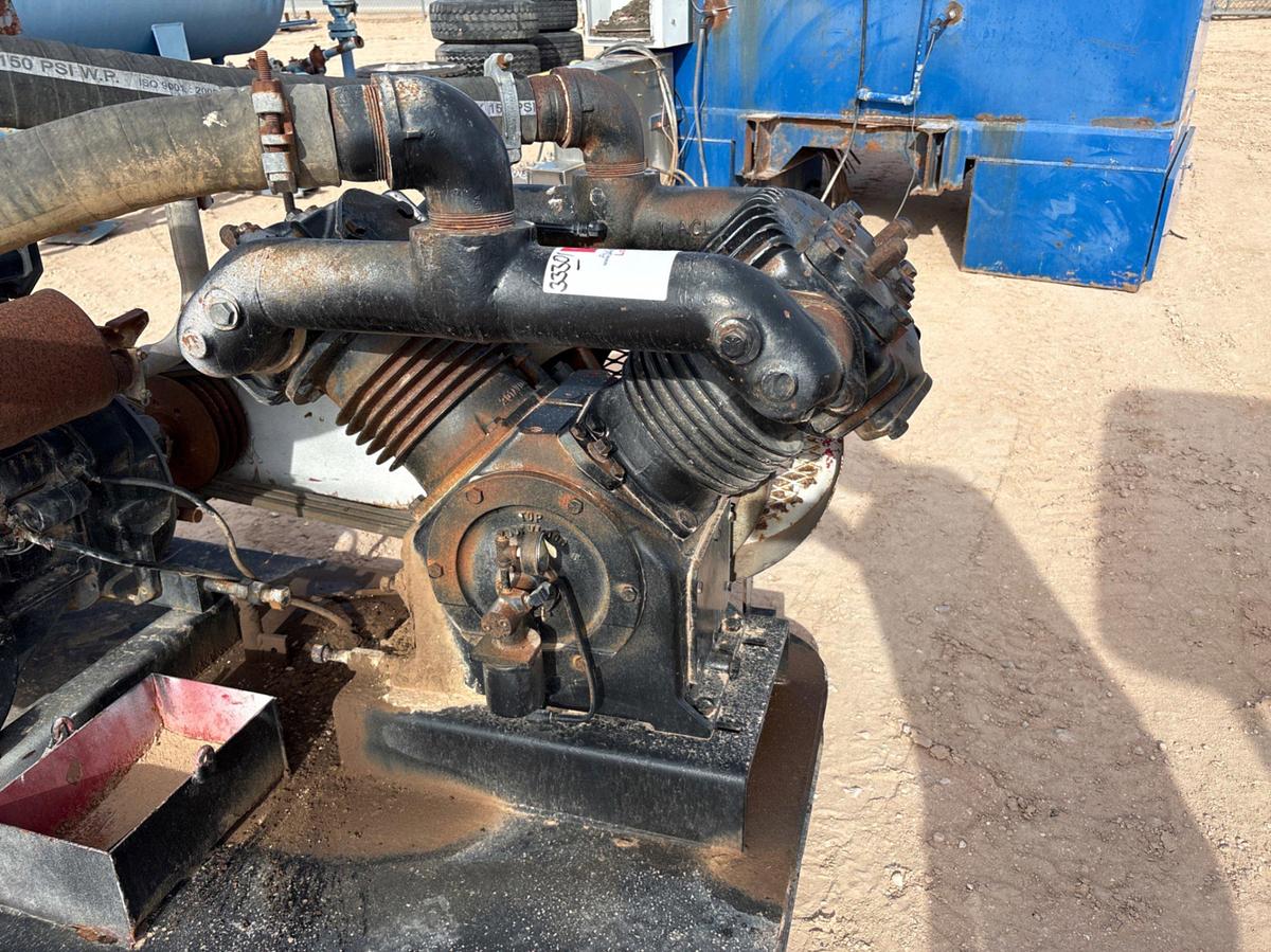 Used Dry bulk blower p/b: deutz 3-cylinder diesel engine