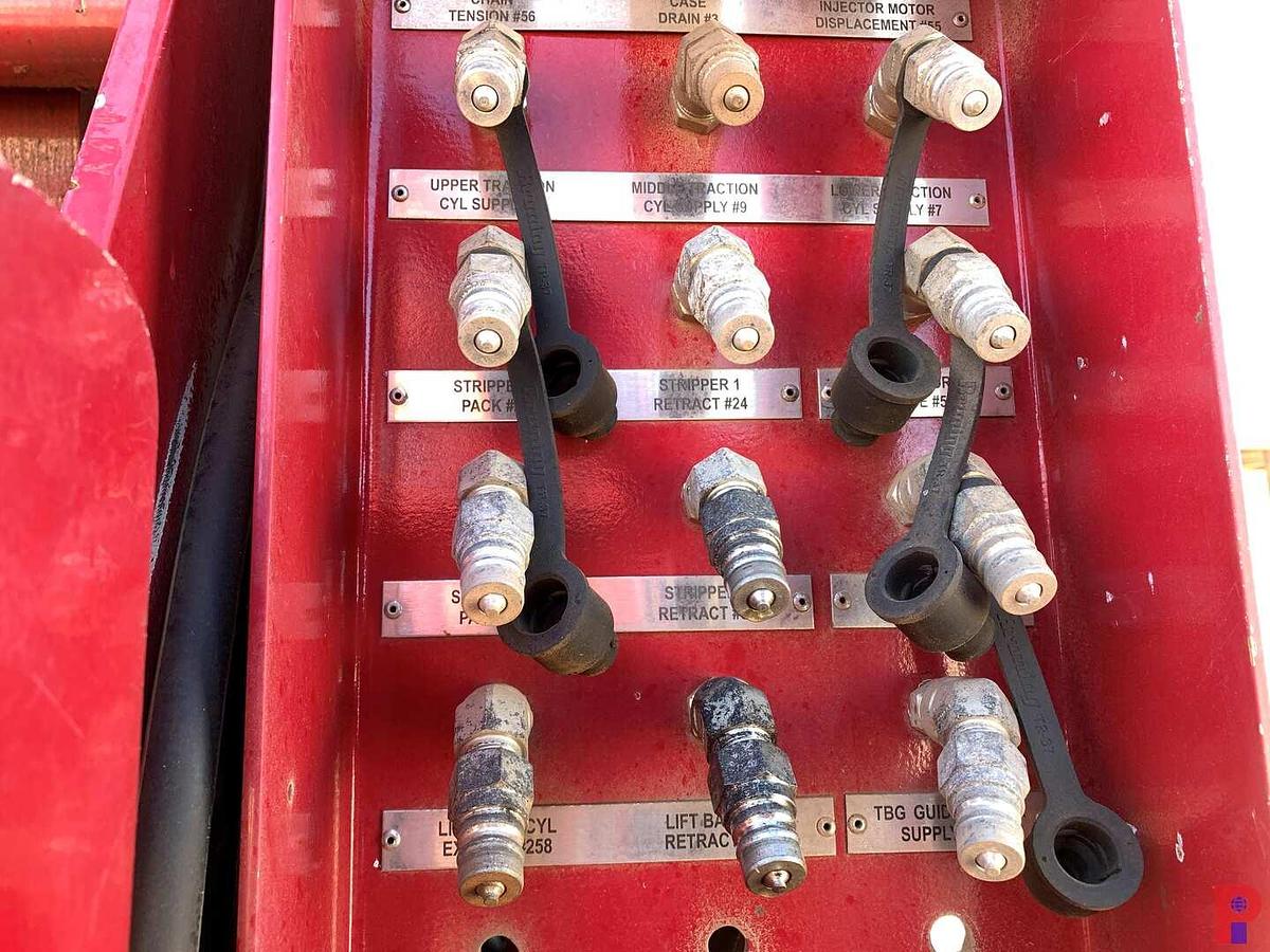 Used 2018 HYDRA RIG HR6100 INJECTOR W/ PACKOFF & SPREADER BAR