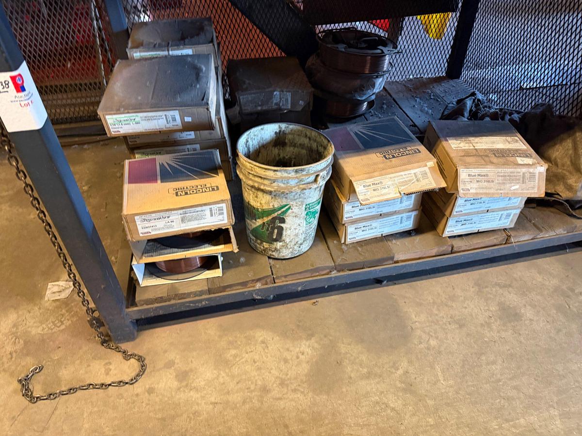 Used 20+ Boxes of MIG Welding Wire & 15+ boxes of welding rods