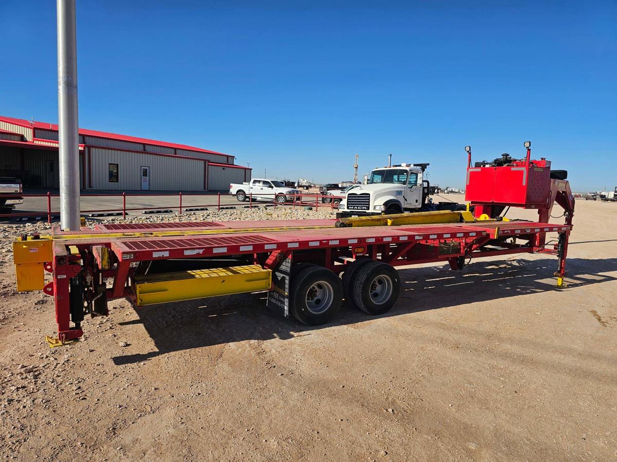 Used 2023 HAWKER WELL WORKS  30'X8.5' T/A GOOSENECK PIPE HANDLER