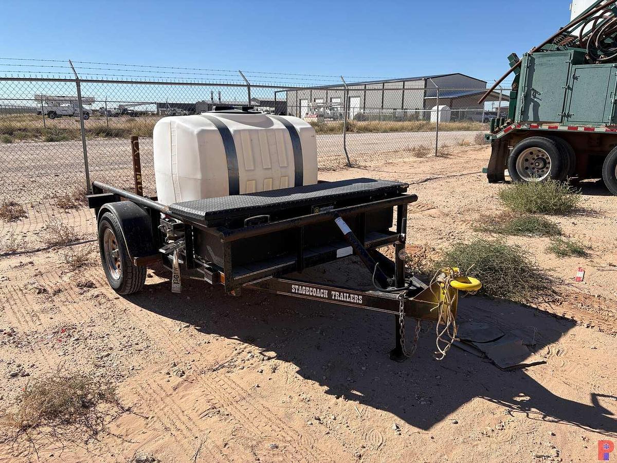 Used 2019 STAGECOACH TRAILERS 10’ X 5’ S/A BUMPER PULL PRESSURE WASH TRAILER
