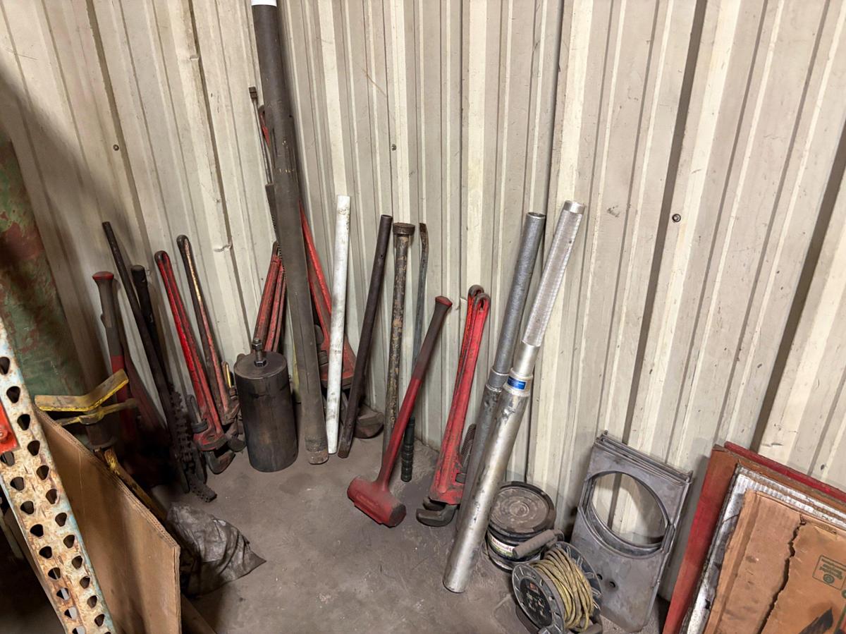 Used Lot of assorted shop tools