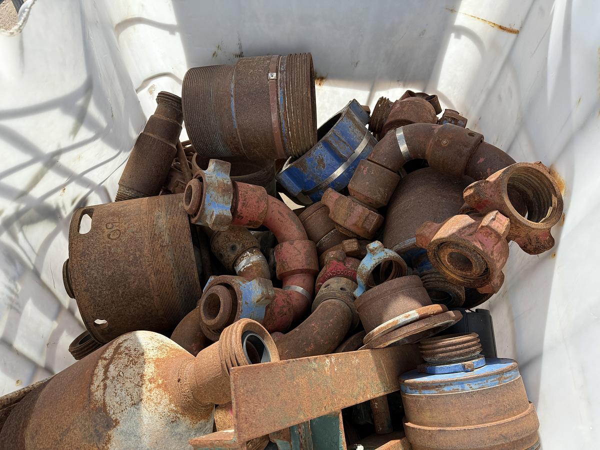 Used TOTE W/ CEMENT HEAD CONNS., CROSS OVERS, SUBS, & RELATED, SOME 2” FLOW IRON