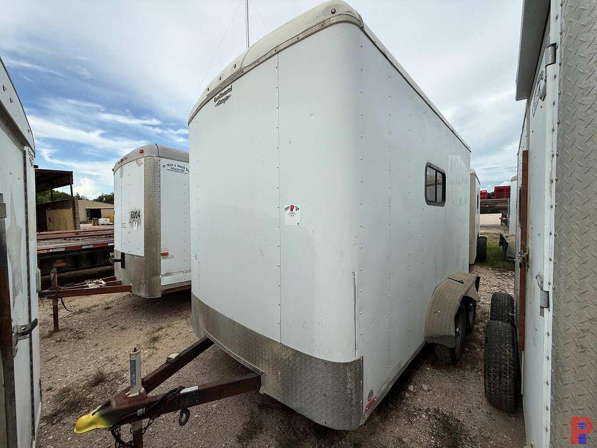 Used 2015 FOREST RIVER 12’ T/A BUMPER PULL CREW / DOGHOUSE TRAILER