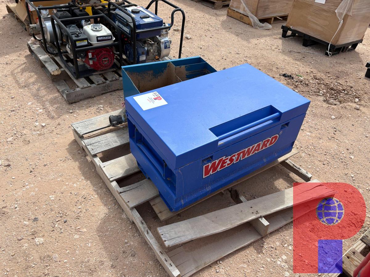 Used WESTWARD 32” X 19” X 18” JOB BOX
