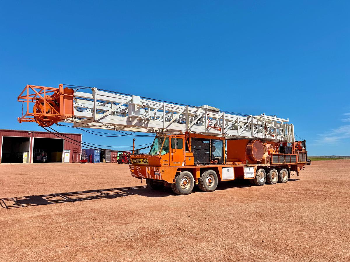 Used 2006 TAYLOR C500 DD 104'-250K 5-AXLE WELL SERVICE WORKOVER RIG