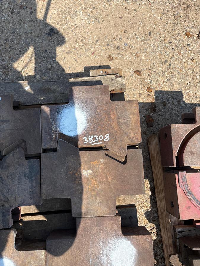 Used Set of (2) 9-1/2”W blind bop rams