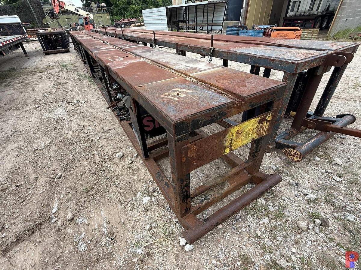 Used 40’L X 50”W X 45”H DIESEL POWERED HYDRAULIC CATWALK SKIDDED