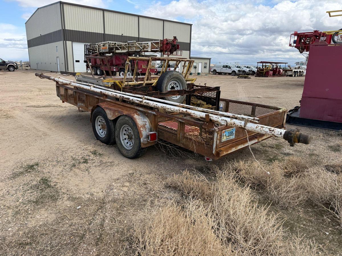 Used Shopbuilt 20’ t/a BP Tool Trailer