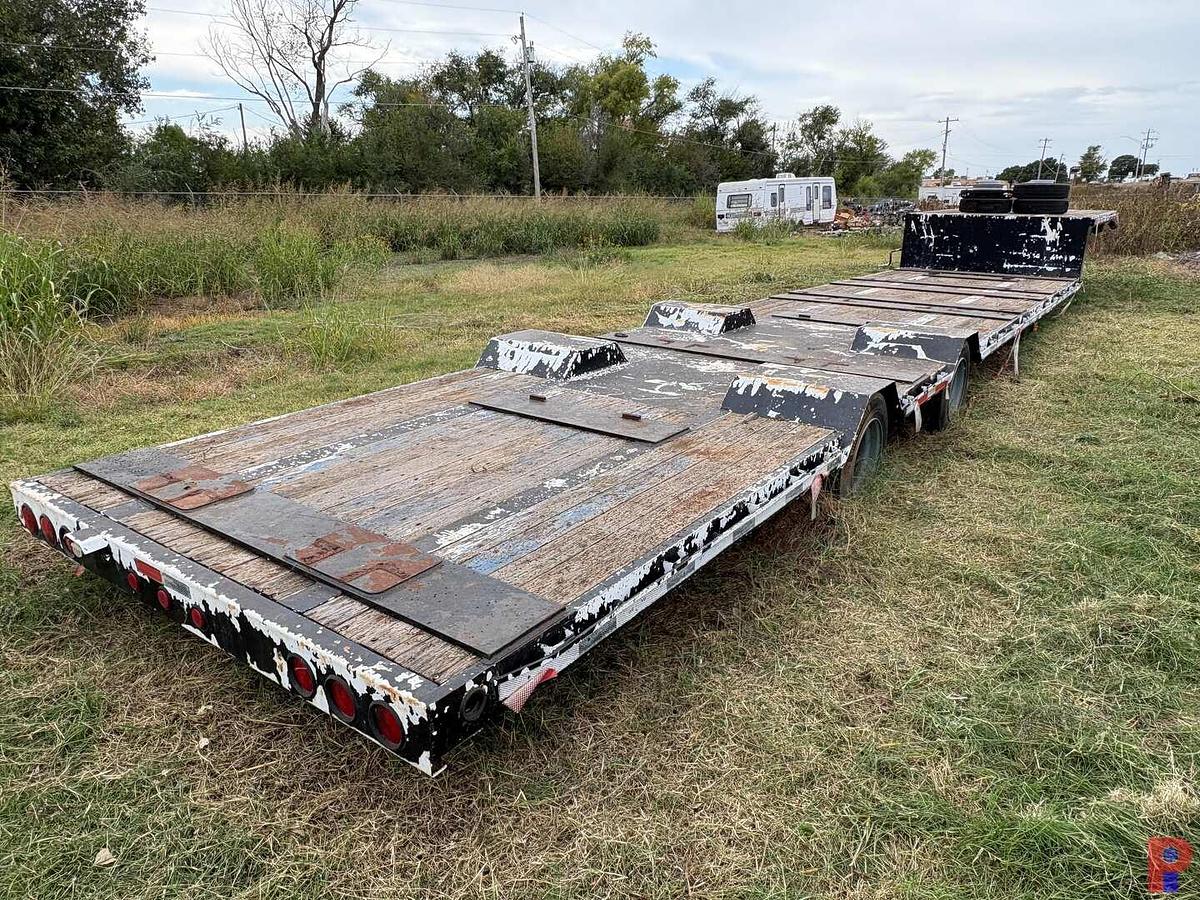 Used 2005 AZTEC TRAILERS 53’ X 102” T/A LOWBOY TRAILER