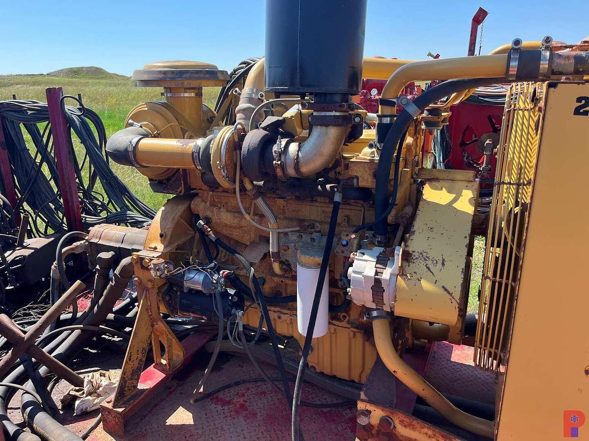 Used BOWEN 120 TON 3.5 POWER SWIVEL P/B CATERPILLAR 3126 DIESEL ENGINE, SKIDDED