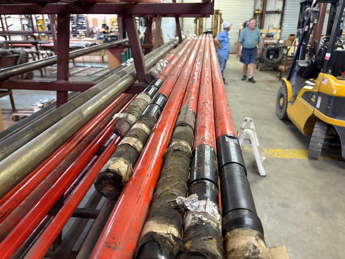 Used NEW HF 2” x 1-1/2” x 10’, 30WD FLEX, CS TRIM ROD, DOWNHOLE PUMP