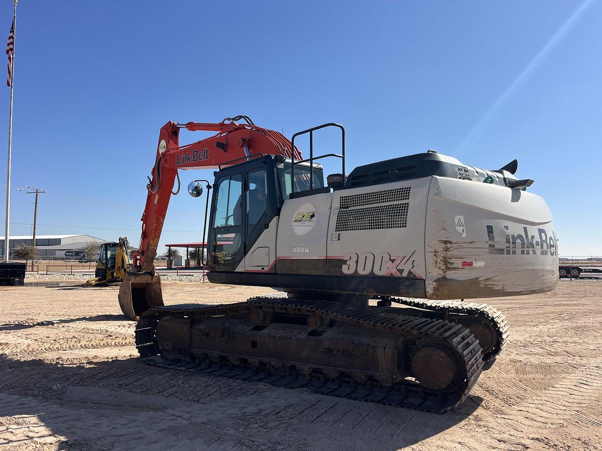 Used 2018 LINK-BELT 300X4 EXCAVATOR