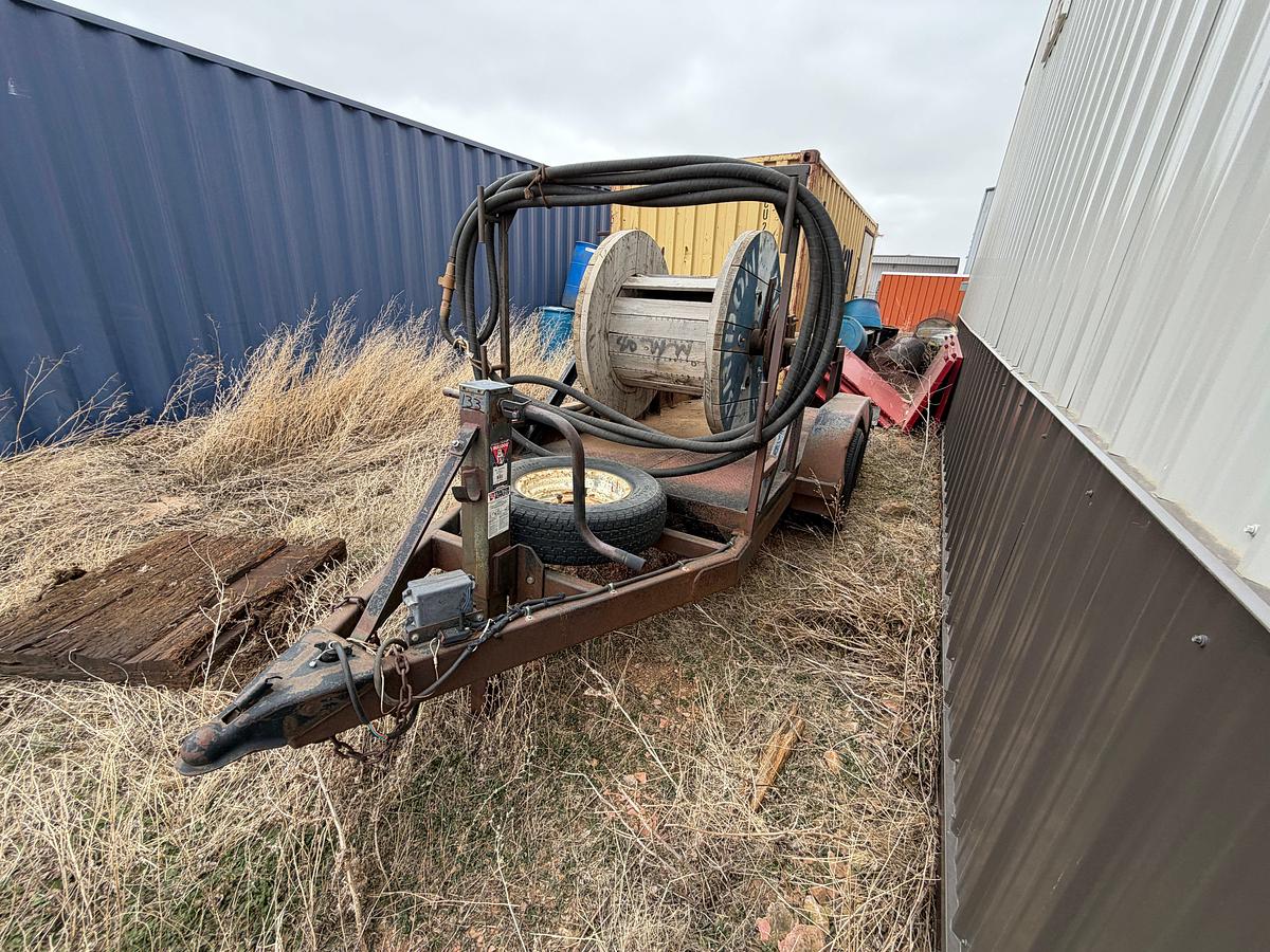 Used SHOPBUILT SPOOLING TRAILER