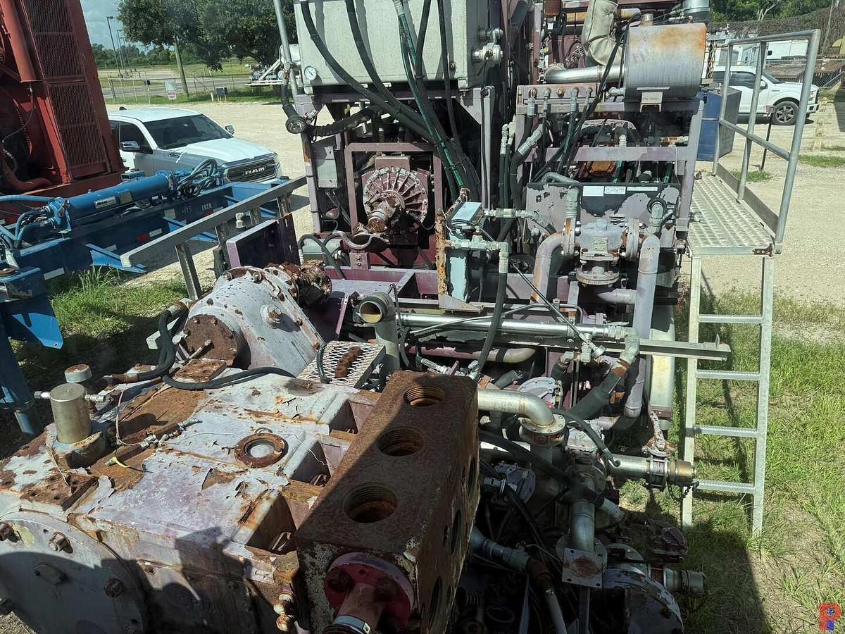 Used 2007 HYDRA RIG 15K TRIPLEX 665 HP NITROGEN COMBO PUMP TRAILER