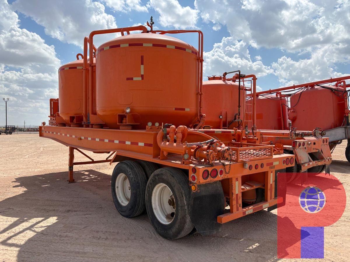 Used 2001 ATOKA 28’ X 8’ T/A 2-POD DRY BULK CEMENT TRAILER