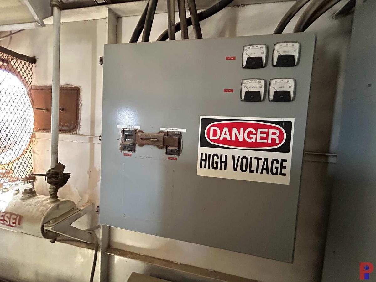 Used GENHOUSE W/ (2) 250 KW GENERATORS P/B CAT 3412 ENGINES