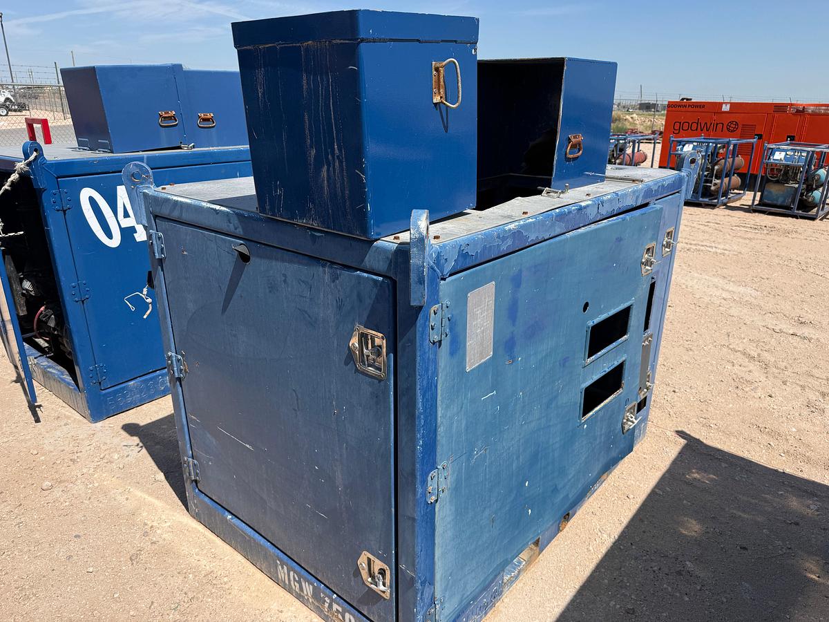 Used SELF CONTAINED 20K WP GREASE INJECTION UNIT COMBO P/B 8.4-KW ISUZU DIESEL GENERATOR