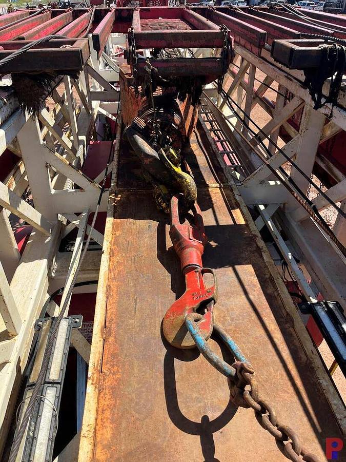 Used 2014 SERVICE KING 575 DD 104’-250K 5-AXLE WELL SERVICE WORKOVER RIG