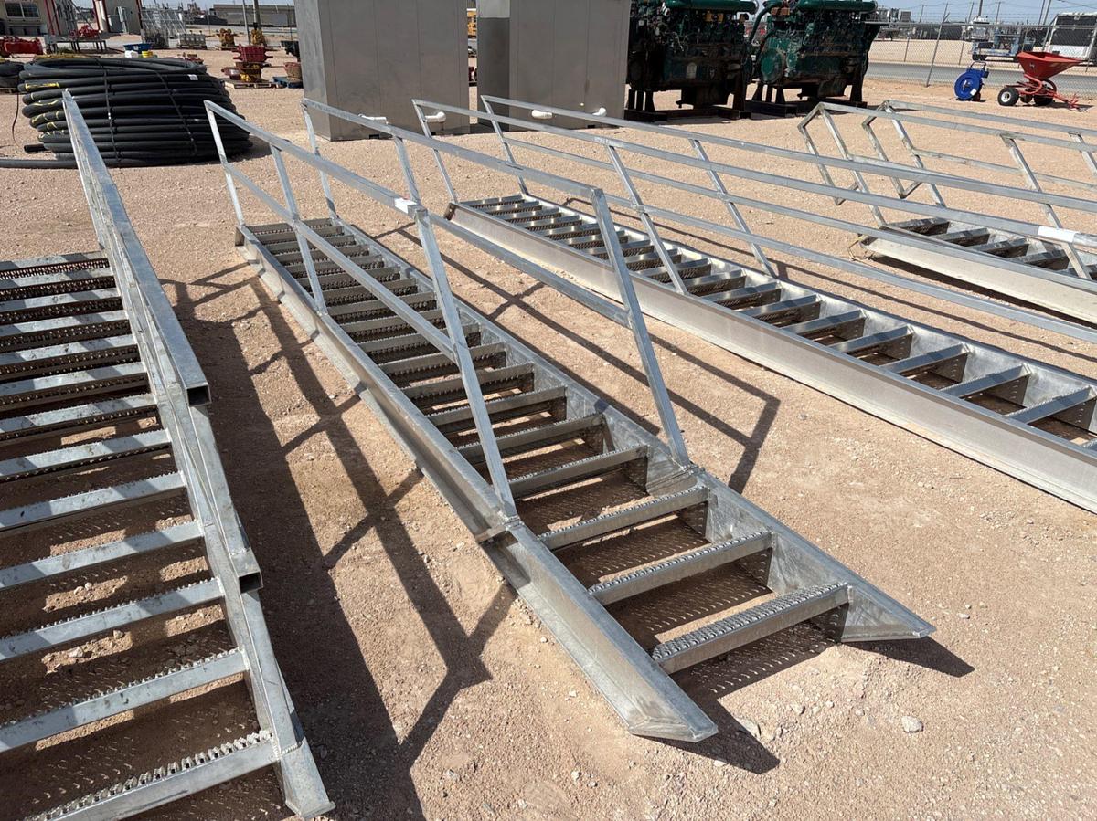 Used 19’ aluminum rig ladder