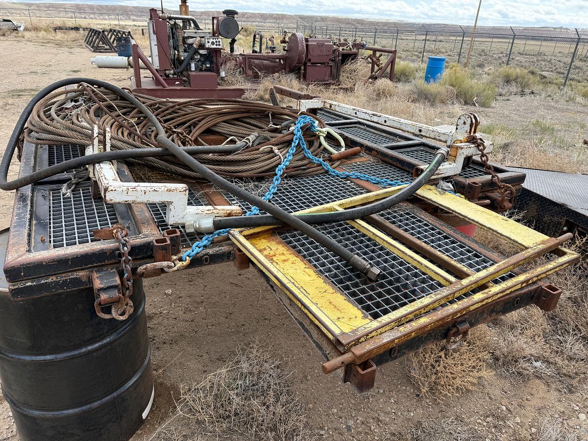 Used 2014 WATSON HOPPER PAY ZONE 550 DD 108’-300K 7-AXLE WELL SERVICE RIG